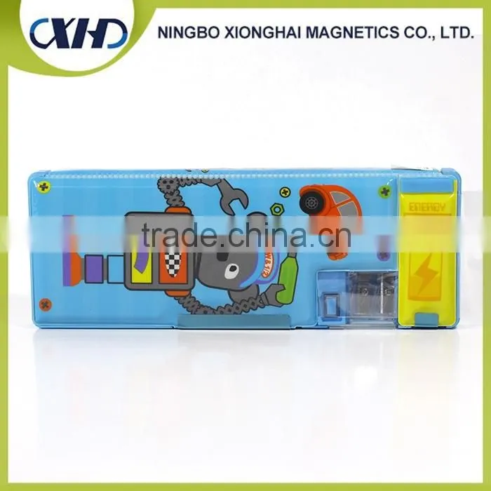 Big Size Cartoon Magnetic Pencil Case