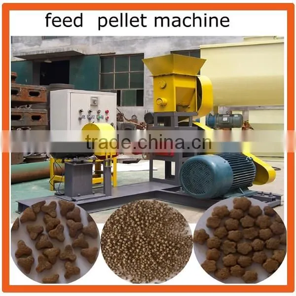Hot selling animal feed machine/poultry feed pellet making machine/pet feed extruding machine
