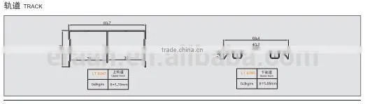 Other Door&Window Accessories Type sliding barn door hardware