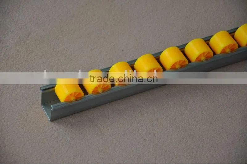 Heavy Duty Gravity Flow Sliding Roller Track for Pipe Racking Manufacturer