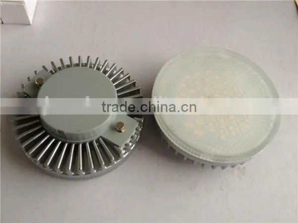 8W GX53 2835 40 SMD LED With Glass Cover