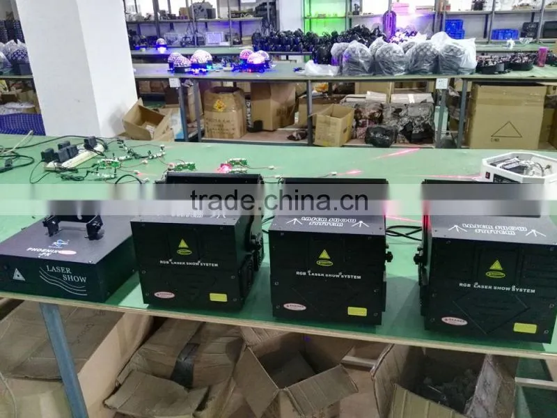 2W RGB stage Laser light