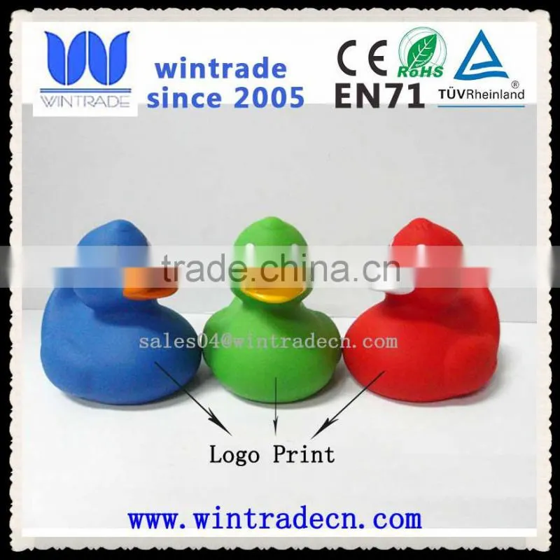 PVC Plastic Type High Quality Floating Race Yellow Duck
