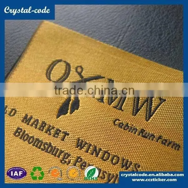 Printed clothing label nylon care label nylon clothing label