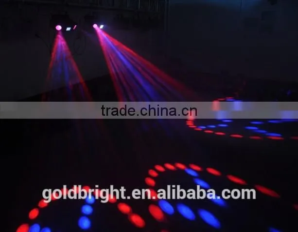 LED Double Moonflower with White Strobe Effects Music Studio Equipment