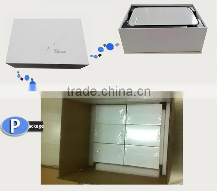 SLP 1280x800 MINI DLP projector Android 4.4 LAN WIFI Miracast Bluetooth LED Smart 3D Portable Projector 300inch Screen