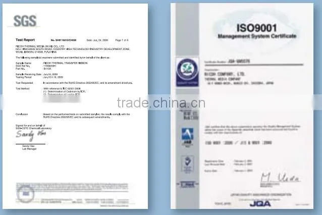 DA110mm*20mm resin printed ribbon sale low price