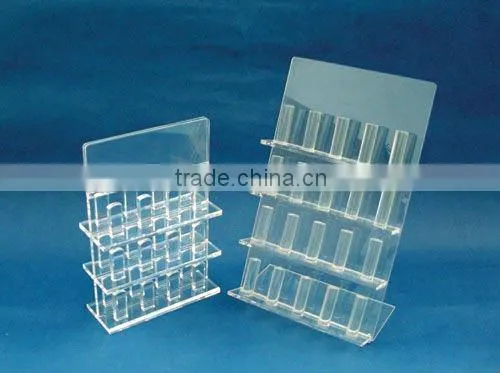 Acrylic display racks jewelry ring holder