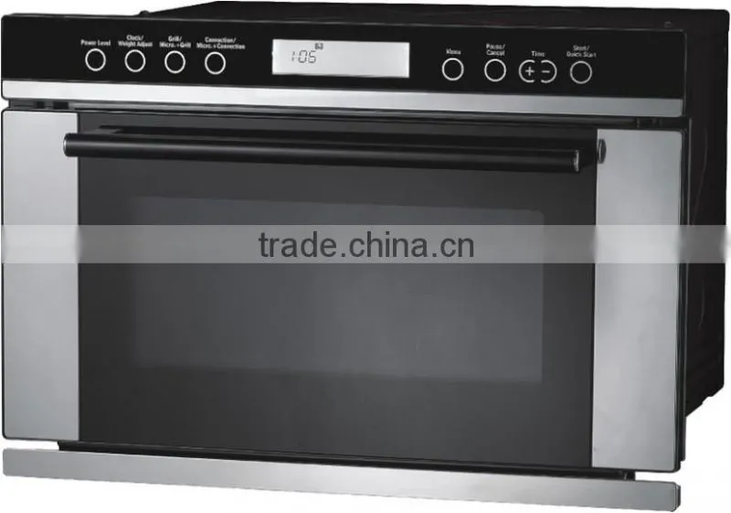 Electrical stainless steel microwave oven solo/grill/convection