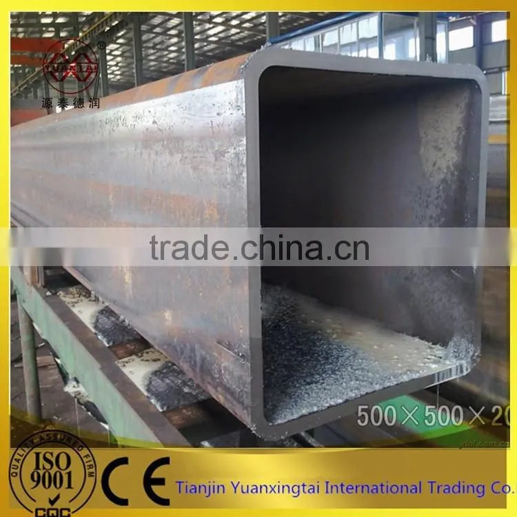 structure material welded rectangular steel pipe from China supplier
