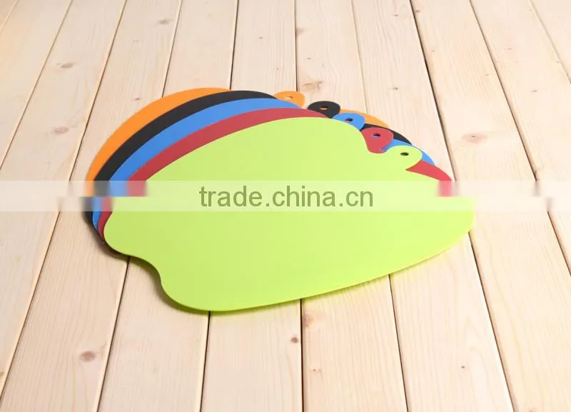 Plastic non-skid /anti-slip cutting board