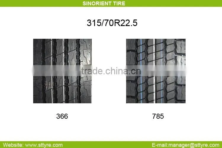 2015 Hot Sale Truck Tire, Radial Truck Tire 315/70R22.5