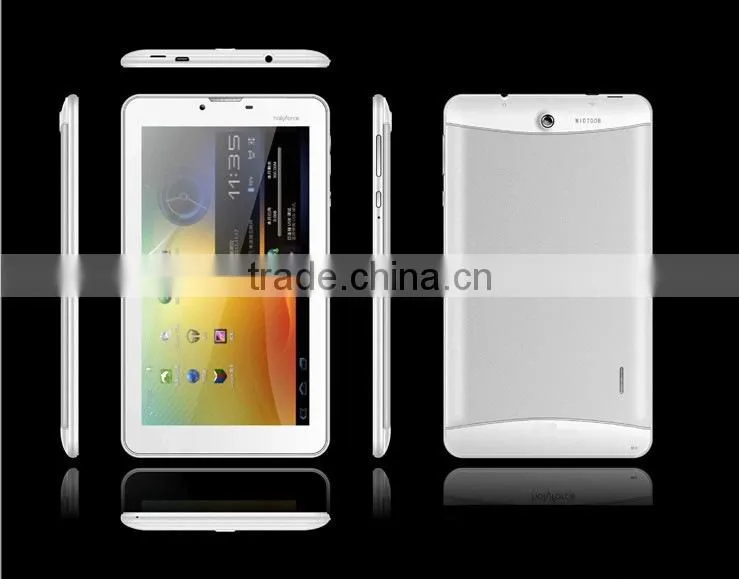 Tablet PCs 7 inch MTK6572 Tablet PC 4GB Android 4.2 Dual Core 3G WCDMA Phablet Camera GPS Cell Phone WIFI Bluetooth Dual SIM