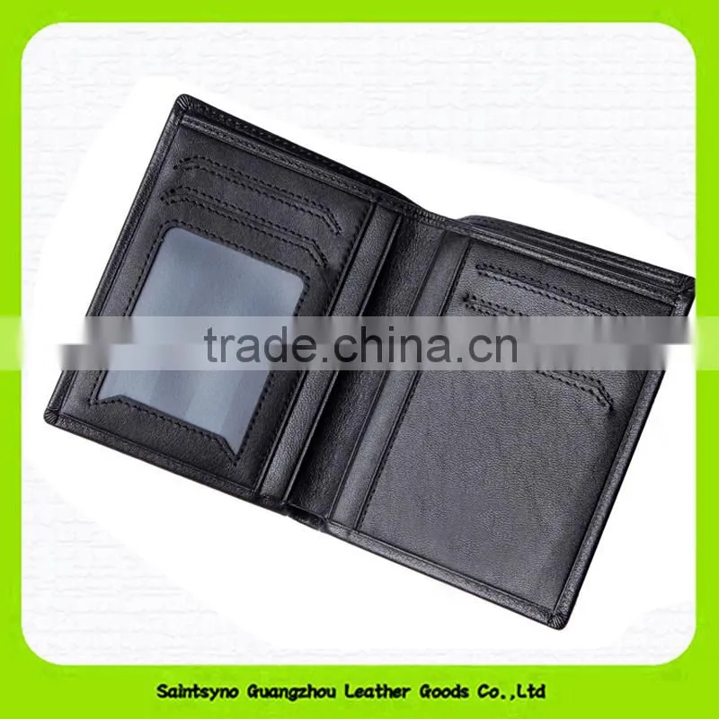 15672A Wholesale fashion young man wallet in PU leather