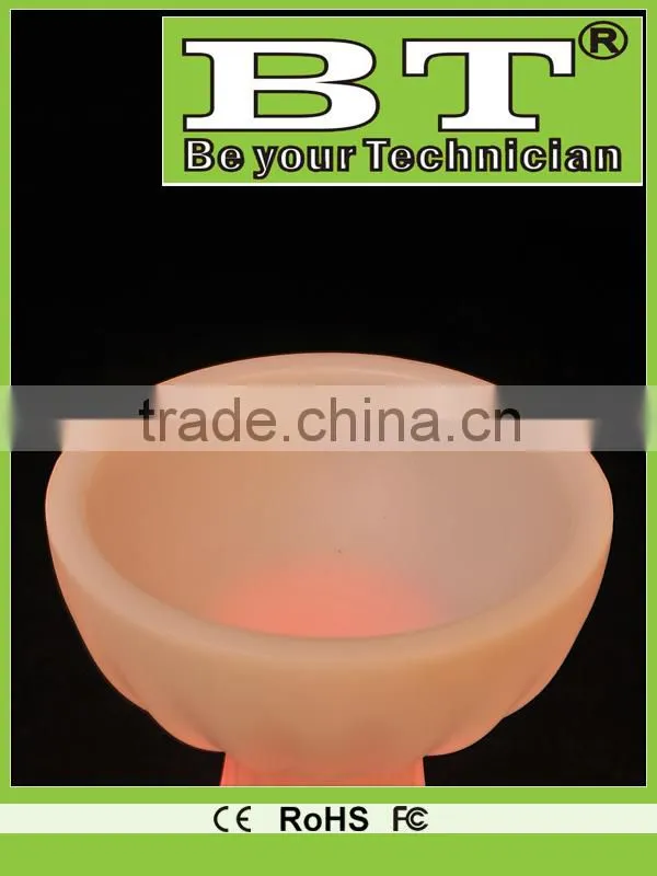remote control led flower pots use in home and garden,plastic vase,
