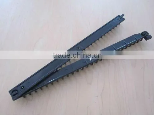 Plastic book binder rings