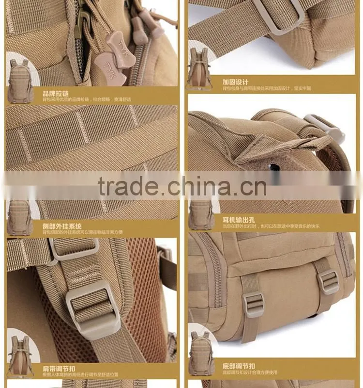 2016 professional hunting climbing outdoor camouflage backpack