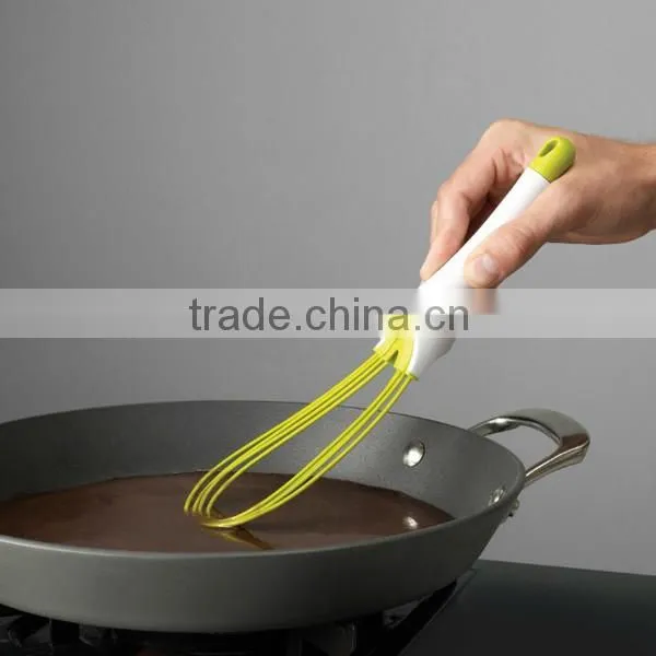 100% Food Grade Silicone Silicone Egg Beater Mini Manual Egg Beater
