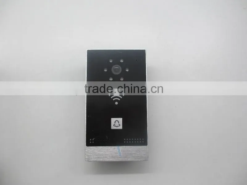 Smart phone wifi wireless video door phone with card reader