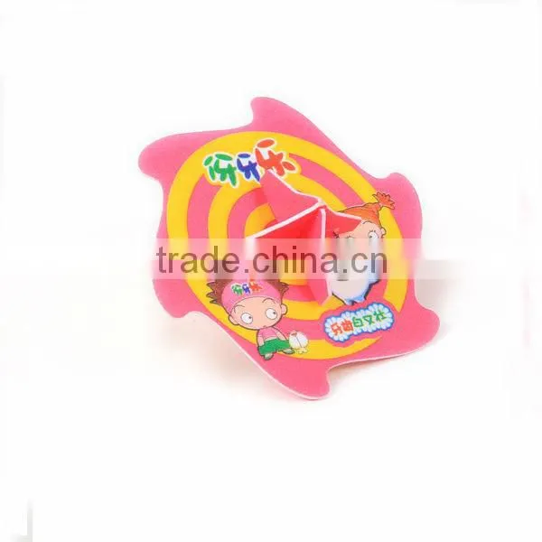 Eco-friendly animal plastic puzzle game card