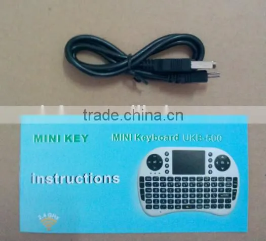2.4G Mini Wireless Keyboard with Touchpad F PC Pad Google Andriod TV Box