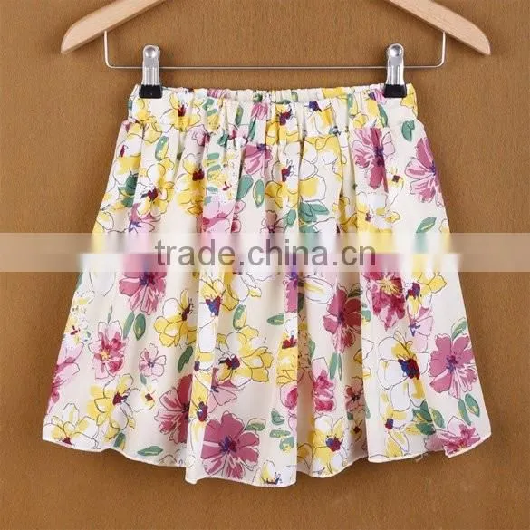 Stylish Hot Fashion Lady Women Floral Mini Slim Sexy Skirt