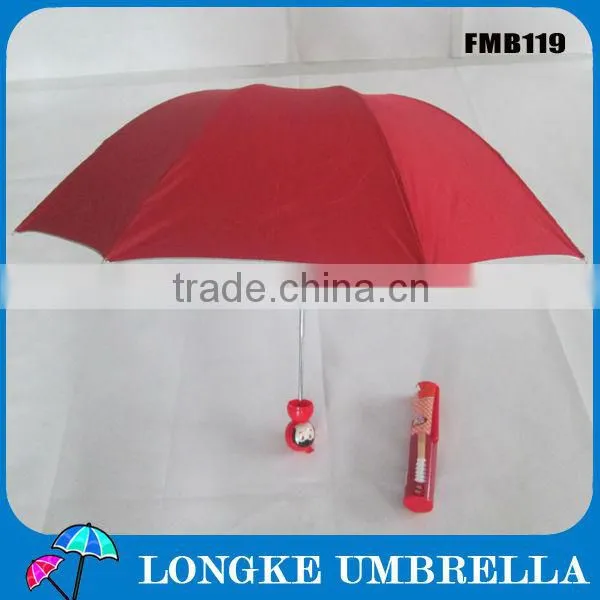 promition cute bottle jananese girl umbrella for sale