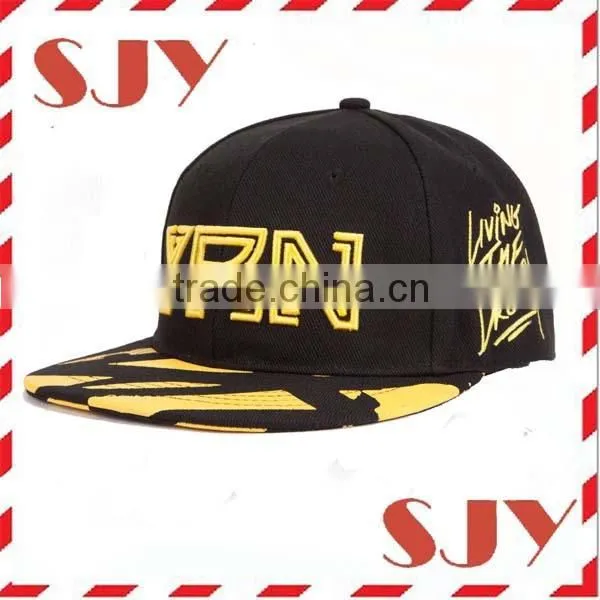 Customize Snapback Hats flat brim two-tone fitted sports hats