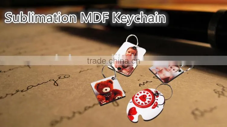 blank hang board for dye sublimation for keychains