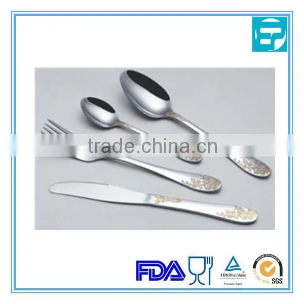 High-class Stainless Steel Spoon Knife And Fork