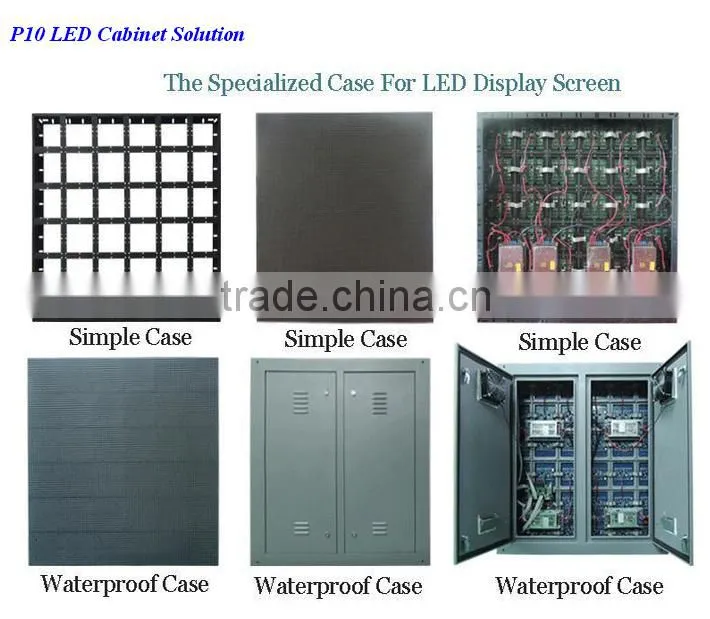 P10 outdoor Football stadium parameter led display