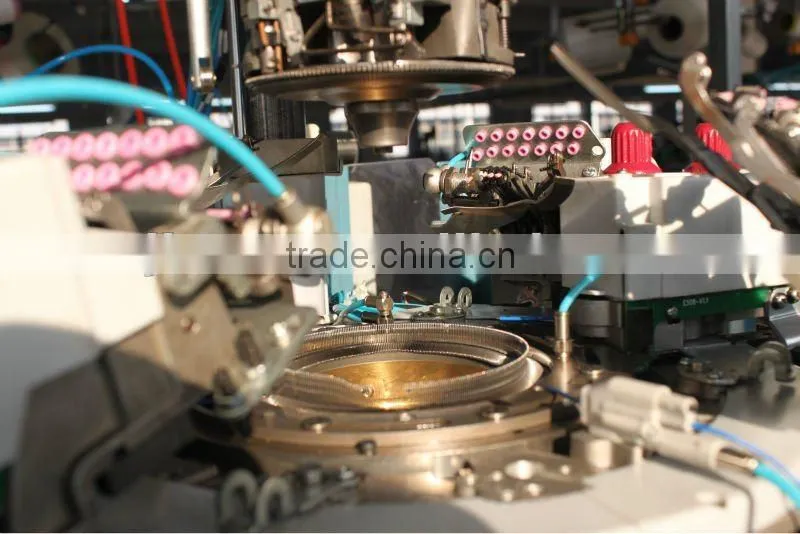 Automatic computerized panty-hose knitting machine