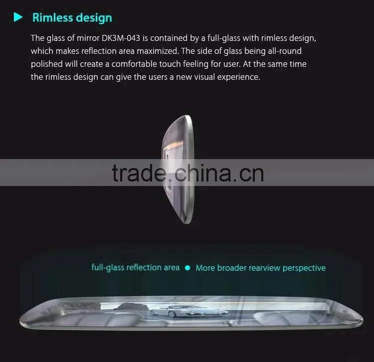 4.3 inch REAR VIEW MIRROR WITH Mirror-Link