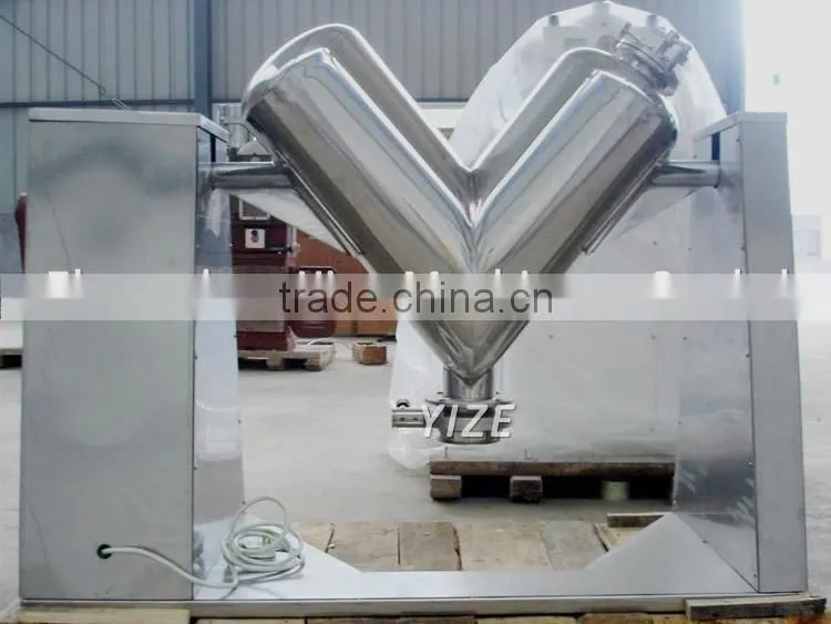 Double cone mixer for powder coating production line powder and granule mixing machine