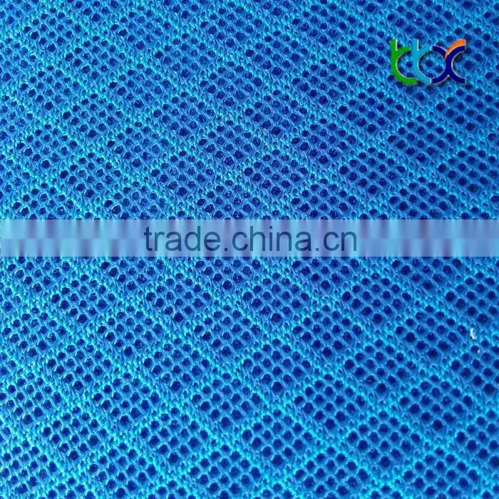 2015 hot sale running shoes double layer air mesh fabric for shoes