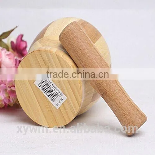 Home basics Mortar and Pestle Bamboo