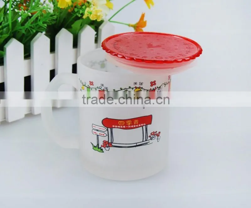 Sublimation blank glass mug, glass coffee mug, sublimation glass beer mug