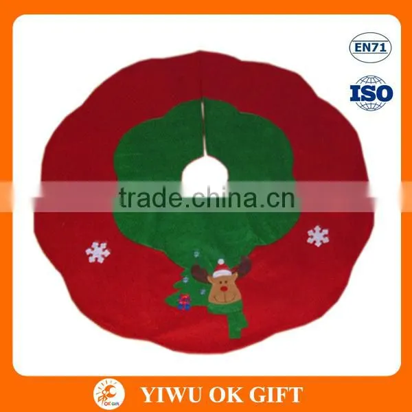 Wholesle Christmas Santa Tree Decoration Skirt
