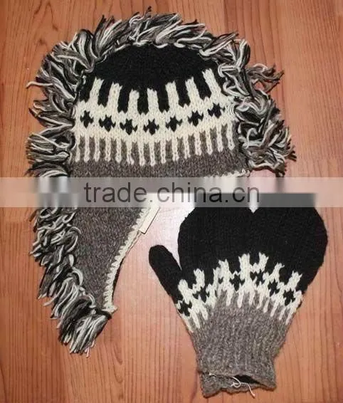 Knitted Mohawk Hat