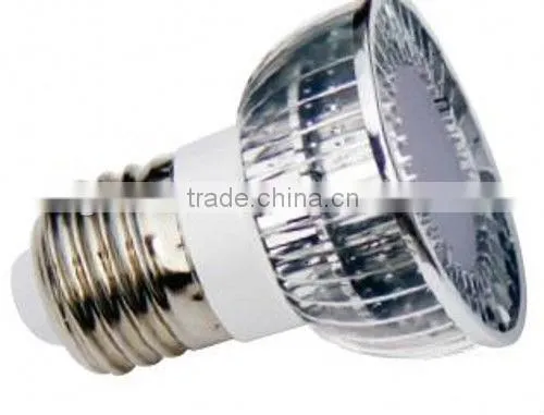 3W LED bulb CE MR16/GU10/E14/E27LED Spotlight 120 degree White/warm white