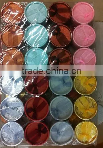 Manufacturner paper round jewelry box with best quality