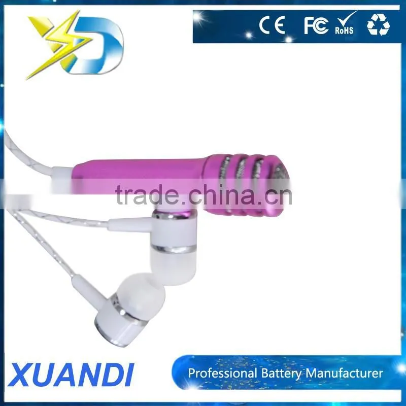 high quality in ear Setero earphone with microphone