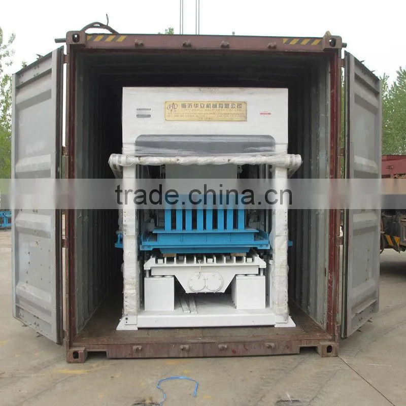 Hot selling good quality automatic hollow block making machine QT4-15B