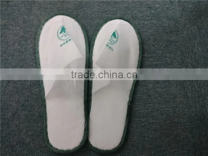 Promotional OEM logo import cheap hotel slippers eva