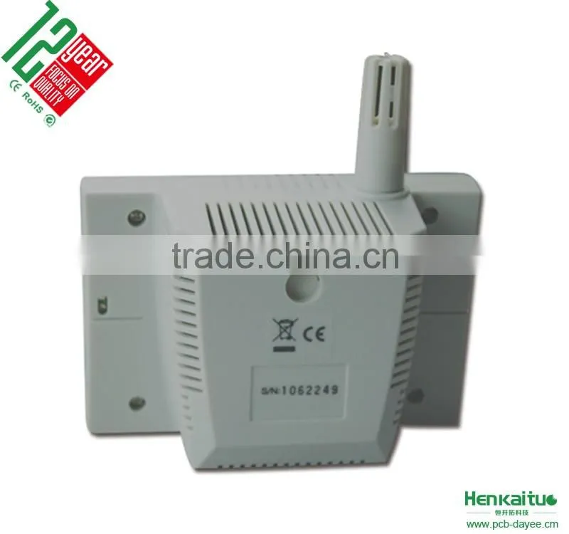 Wallmount Alarm CO2 Gas Detector Temperature Meter Hygrometer Monitor