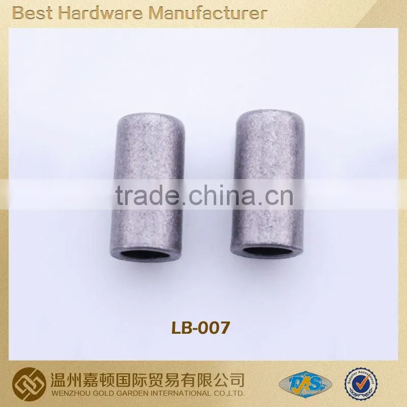 decorative metal made drawstring cord end cord lock