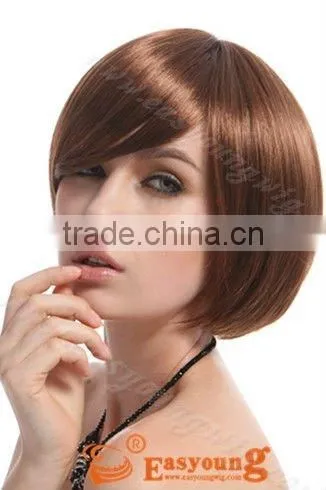 Fashionable japanese synthetic fiber short bob cut hair wigs