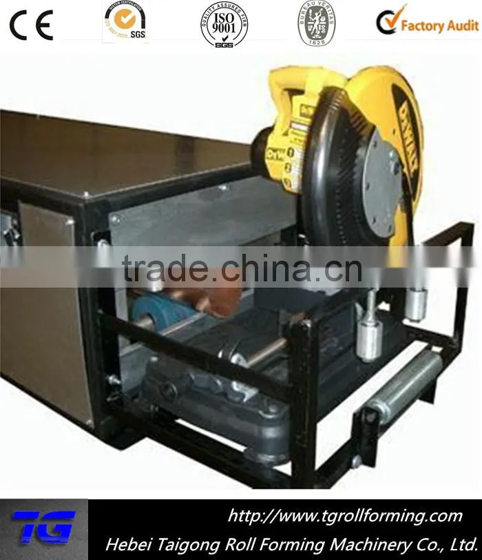 China supplier high speed Half Round Gutter Roll Forming Machine For Water Round Gutter with PLC control system