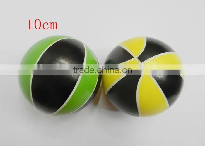 Basketball PU foam Ball High quality children toy balls Soft anti stress ball