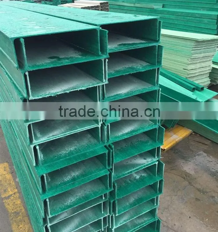 Outdoor heavy duty manufacturer FRP fiberglass cable tray